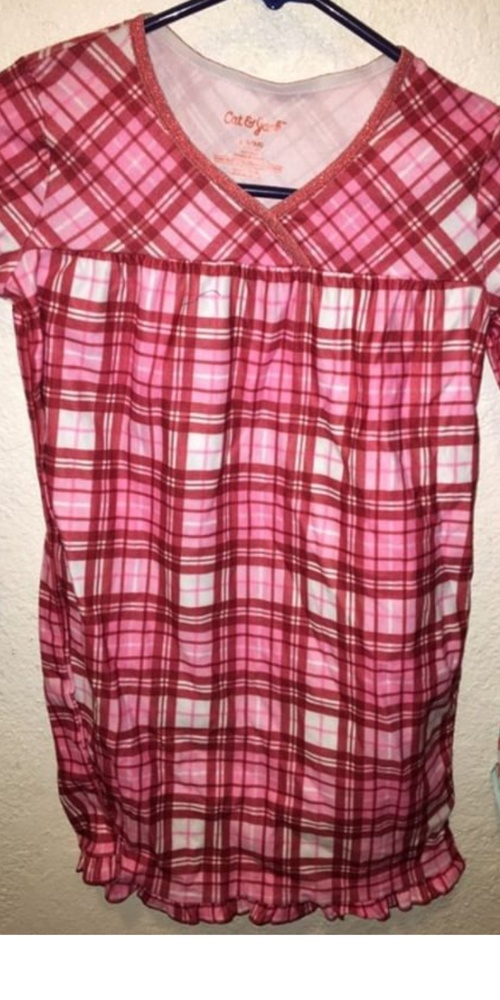 New pink pajama dress